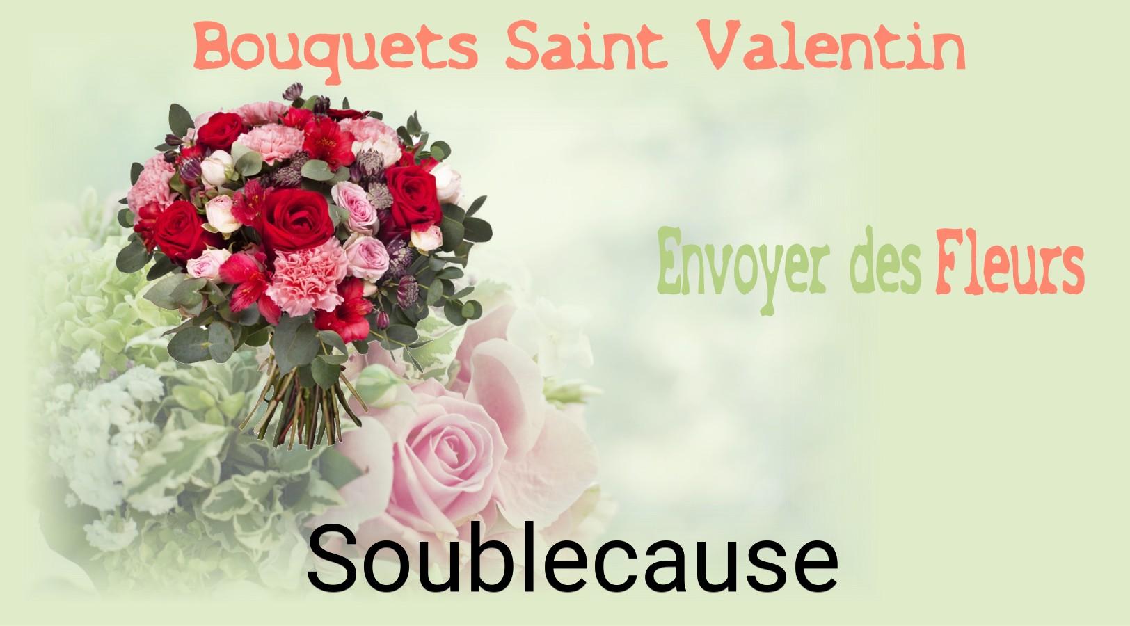 Roses de Saint-Valentin livrées à Soublecause